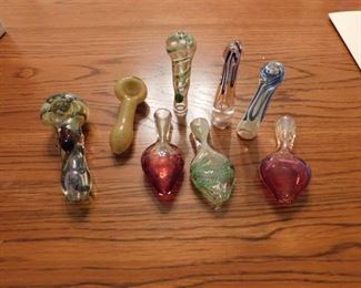 Hand Blown Pipes