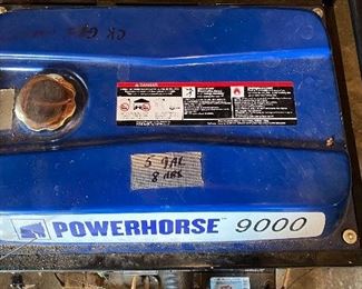 Power Horse 9000 Generator,