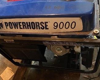 Power Horse 9000 Generator,