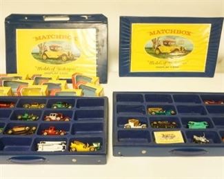 1273	MATCHBOX MODELS OF YESTERYEAR, 18 CARS, 10 BOXES & 2 CASES
