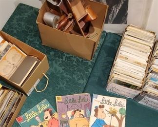 Stereoview/Stereoscopic photos, viewers, cintage postcards, vintage comics