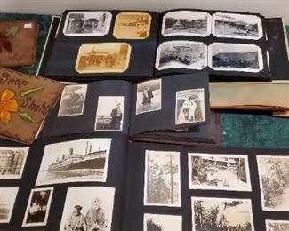 Vintage photo albums