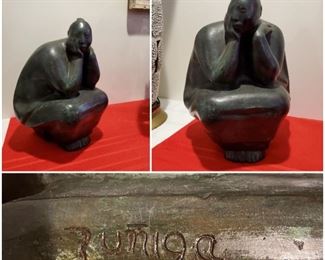 Francisco Zuniga cast bronze