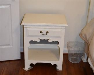 Stanley Night Stand Painted White
