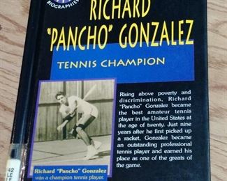 Pancho Gonzalez, Tennis Champion hardback