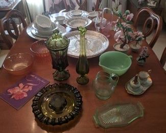 Mid Century and Depression glass