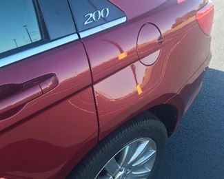 **FOR SALE **

2013 Chrysler 200 Touring 
4 door sedan 
Less than 50,000 miles 
Automatic transmission 

$10,995

Clean, smoke free, pet free home. 
Tires are in great shape. 
Second owner, purchased it at 37,350 miles 
Maintained well and drives great. 

Cashiers check or cash only, WILL NOT finance or trade. 

Clear title, ready for a new home!