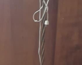 Wrought iron floor lamp