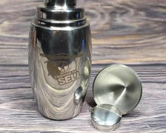 Stainless Steel Bullet Shaped Flask Bottle Licensed to Sell