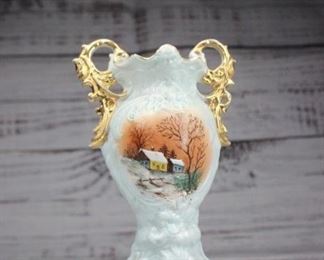 Vintage Ceramic Vase Urn Vessel