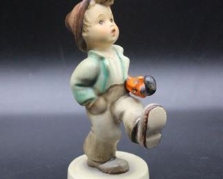Vintage Goebel Hummel Happy Traveler Figurine 1950s