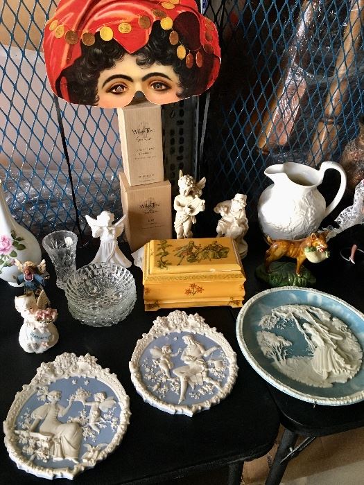 Jewelry Boxes, Collectors Plates, Angels, Lefton