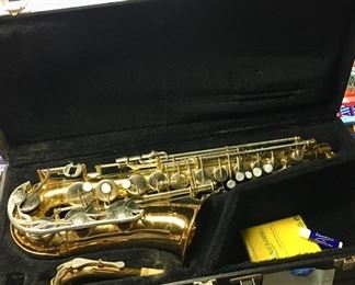 Vintage Vito saxophone with case