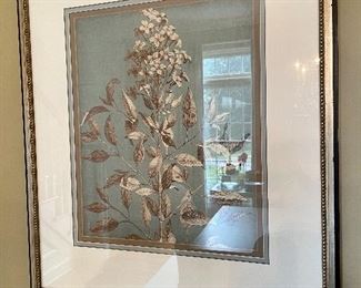 Second of 2 Ethan Allen Pastel Chintz Collection Wall Art (27" x 31.5 H)