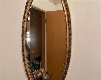 Vintage Oval Mirror