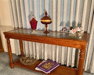 Tell City Sofa Table