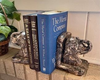 Elephant Bookends