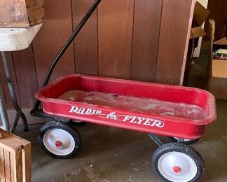 Vintage Radio Flyer Wagon