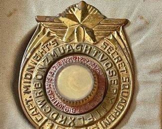 Captain Midnight’s Secret Squadron Badge