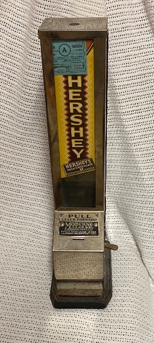 Hershey 1cent vending machine 1930s