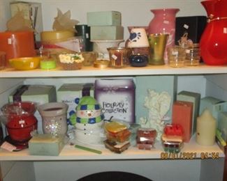 Scentsy Holiday Candle Warmers (with original boxes)