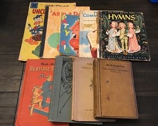 Antique and vintage books