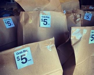 $5.00 GRAB BAGS ~ TRUST US WE FILLED THEM UP WITH GREAT TREASURES!