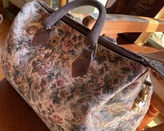 Vintage Carpetbagger Purse from the company French