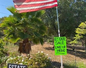 LINE UP HERE PLEASE - NO SIGN-UP SHEET