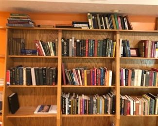 Book collection-Some first editions, many contemporary and classic hard-cover and paperbacks: Paperback $1; hardcover $3; oversized and first-edition $5.