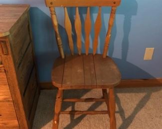 Wooden chair $10