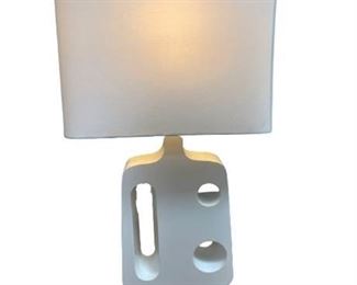 Lot 027-
NOVA of California Contemporary Ceramic Table Lamp