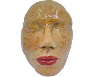 Lot 193
Ceramic Art Dimensional Face Mask