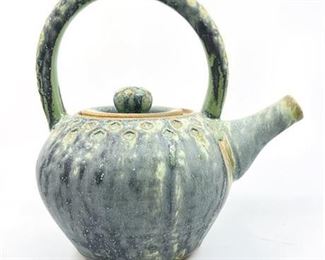 Lot 378
Debbie Little Signed Pottery Tea Pot