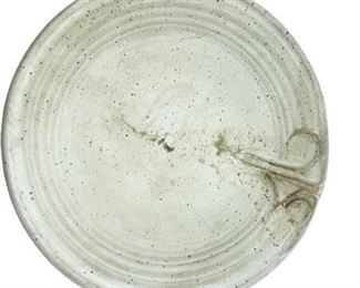 Lot 403
Scenna Signed Earthenware Slip Glazed Bowl