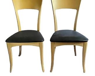 Lot 420
A. Siban Italian Maple Chairs