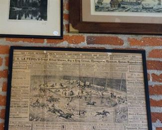Old Circus Newspaper