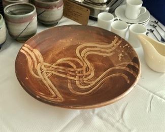 Handmade Stoneware Bowl/Centerpiece