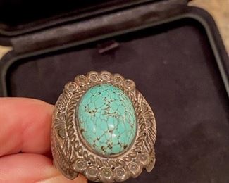 Sterling +  Turquoise Ring