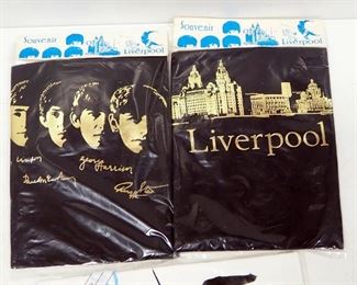 Beatles T-Shirts With Fab Four Images And Liverpool Skyline, And Picasso Art T-Shirt, All Size XL, Total Qty 3