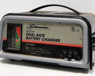 Schumacher 6/2 Amp Dual Rate Battery Charger