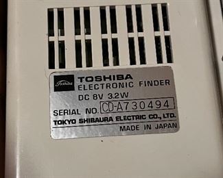 Toshiba electronic finder