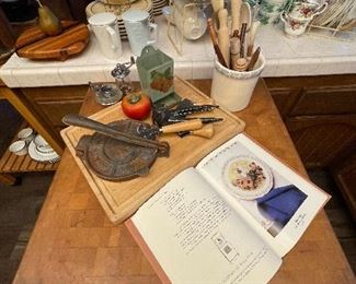 Vintage kitchen items