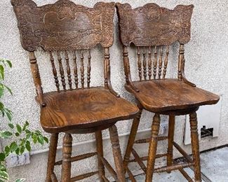 Country barstools set of 3