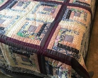 Lovely Hand-Stitched Quilt