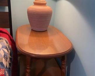 Two tier end table