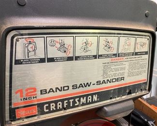 Craftsman 12" Band Saw Sander