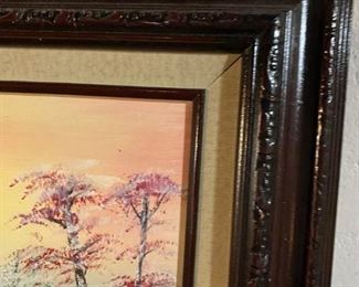 Large Selection of Framed Art and Vintage Paintings
