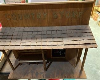 Vintage Miniature, "Country Store" with accessories