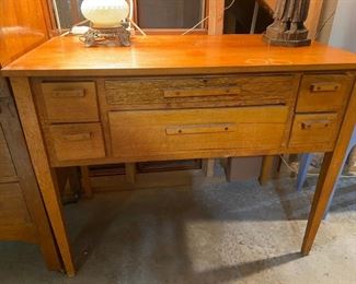 Antique Craft & Sewing Table